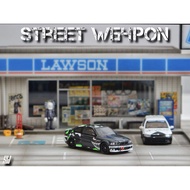 [REVOIR] StreetWeapon, 1/64 BMW E46 M3 CSL, Black Shark