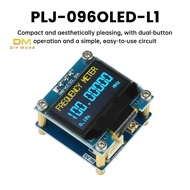 DIYMORE PLJ-096OLED-L1 DC 4.5-9V Frequency Display Module 1KHz-100MHz Frequency Meter 0.96-inch OLED
