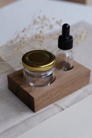 cottontail 胡桃木 英文書法 沾水筆 墨水座