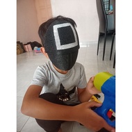 squid game soldier mask for kid multicolor
