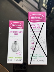 Maternea anti-stretch mark cream & mark oil