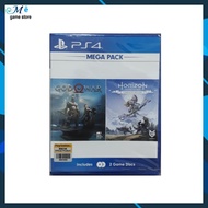 Set of 2 games PS4 God of war 4 and Horizon complete edition (Mega pack)