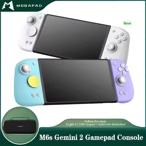MOBAPAD M6s Gemini 2 Gamepad Console for Nintendo Switch Joy-con Game Handle Grip Bluetooth Wireless
