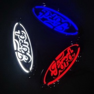 5D Car Logo Light Suitable for Ford Car Logo Light Cold Light Luminous Fox Monteo Car Logo Light LED
