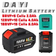 Use For DY Design Battery 20V Lithium Battery DY Socket Keelat Power Tool Spare Battery Large Capaci