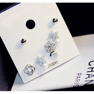 Silver earring Set 915 Pk3612