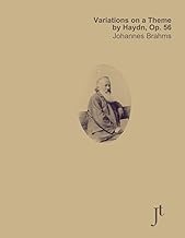 Brahms Variations on a Theme by Haydn, Op. 56: Full bound score for study and review