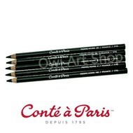 Conte Paris Pierre Noire Pencil (H, HB, B, 2B, 3B) - Charcoal Pencil