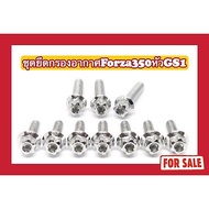 Forza350 Air Filter Mounting Kit GS1