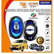 PERODUA MYVI Rear Speaker 6x9 Speaker Kereta Car Speaker Coaxial Speaker 600W MAX 5 Way Car Audio Sp