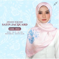 Ariani Square Satin Jackquard / Tudung Ariani inspired