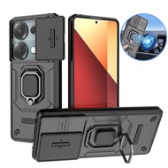 เคสสำหรับ Xiaomi โทรศัพท์ C75 Poco C65 C61 X5 X6 X7 M6 F6 F5โปร X6นีโอแหวนที่ยึดแม่เหล็กเกราะป้องกัน