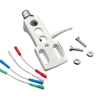 Support for Turntable with Cable for Audio Technica AT3600L AT91 Cartridge White