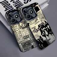 RN57 Grafitti Case Realme series Compatible for Realme C75 C71 C67 NOTE 60 NOTE 50 Realme 14 5G_14T 