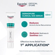 Eucerin Dermopure Clinical SOS Serum 40ml | Acne Moisturizer | Acne Serum | Acne Scar | Acne Spot Tr