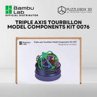 Bambu Lab Triple-axis Tourbillon Model Components Kit with  Bambu Lab Hardware kits 3d printer spare