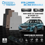 CARPET PREMIUM COOLMAT TRENDY CAR CARPET/ ALL NEW bmw X5 XDRIVE40I M SPORT LCI (2024-NOW)