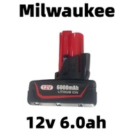 milwaukee m12 battery12V 12.8ah  9.0ah   6.0ah    3.0ah   Lithium Ion Rechargeable Battery For Power