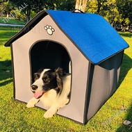 Dog House Outdoor Sunscreen Rain-Proof Waterproof Medium And Small Pet House Indoor/Outdoor Dog House Pet Kennel Dog Kennel