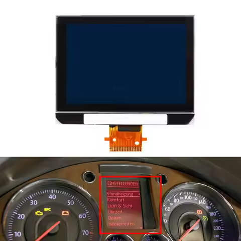 Car LCD Display For Golf V MK5 1K 2003-2008 For Passat B6 For Magotan For Seat A2C00043350 Instrumen