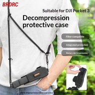 BRDRC Suitable for DJI OSMO POCKET 3 Body Protective Cover Lens Screen Protective Case Dustproof Sto