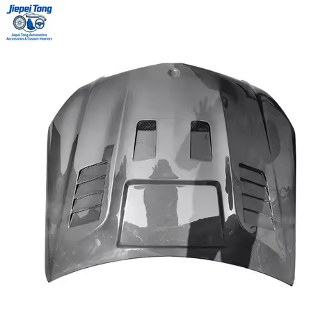 for W204 C63 Amg Engine Cover in Stock Carbon Fiber Hood