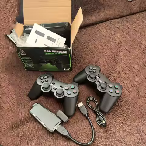 M8 4K Retro Game Stick - 64GB Handheld Console Preloaded with 20,000+ Games & Wireless Controller fo