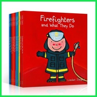 【Ready Stock】Professions series picture books, what they do jobs 10books set by liesbet slegers pape