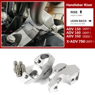 Handlebar Riser Heightening Clamp Mount For Honda XADV750 XADV X ADV 750 ADV 160 150 350 ADV160 ADV150 ADV350 Accessories