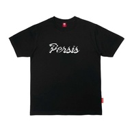 EXACTLY CHROME LETTER T-SHIRT - BLACK
