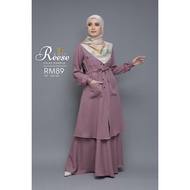 ❤NEW‼️❤[S-3XL]REESE SUIT BREASTFEEDING AND WUDHU' FRIENDLY