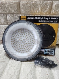 LAMPO โคมไฟไฮเบย์ LED UFO รุ่น BLACK PANTHER  แสงขาว 100W 150W200W