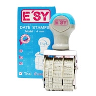 Date Stamp "E'sy" (4 mm.) (Thai Language Thai Number)