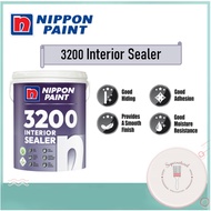 Nippon Paint 3200 Interior Sealer | 1L Re-pack | 5L | 18L | Economy Sealer