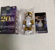 正品Medicom Toy BE@RBRICK 20th Series 43 Gremlin100%