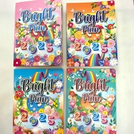 Planner Bright Plan 2025 2025 A4 Size Colors 40 Pages 120 Grams
