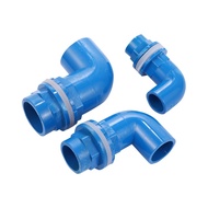 1pcs 20/25/32mm Connection Port Elbow PVC Connector Blue 90°Camber PVC Pipe Couplings Greenhouse Far