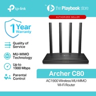 TP-Link Archer C80 AC1900 2.4GHz & 5GHz Dual Band Wireless MU-MIMO Wi-Fi Router | Wi-Fi 5