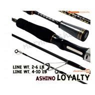 ASHINO LOYALTY UL ULTRALIGHT SPINNING ANF BAITCASTING ROD