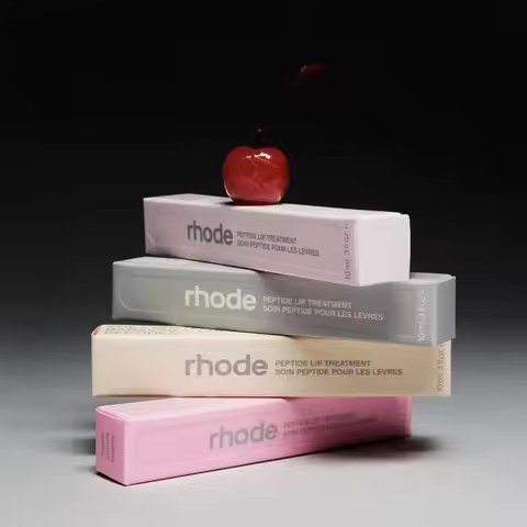 Rhode Multi Colored Lip Glosses Plump Moisturizing Lemon Yellow Lip Glaze Essence Gel Oil Long Lasti