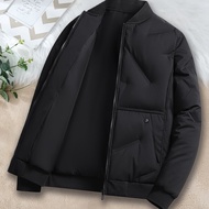 TEMU เสื้อแจ็คเก็ตกีฬาและฟังก์ชั่นสำหรับผู้ชาย OBM คอเบสบอลและซิปเต็มตัว ดีไซน์สีพื้น เหมาะสำหรับกิจ