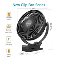 Camping fan   8-inch 10000mAh Opolar portable fan working 24 hours a day ﻿