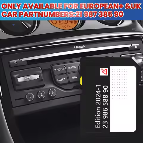 2023 For Car Peugeot GPS SD Card RNEG MY WAY Car Navigation SD Card 207 308 3008 407 Maps