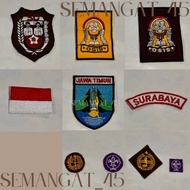 MERAH SPIRIT_45 | Elementary, Middle, and High School Bed with Red and White Flag Siaga Penggalang E