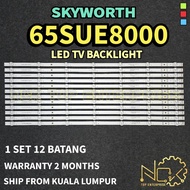 SKYWORTH 65SUE8000 TV LED BACKLIGHT BARU READY STOCK