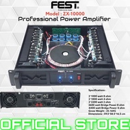 power amplifier original fest zx 10000 power amplifier sound system