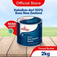 (Siap Kirim) Anchor Salted Butter 2kg/Mentega Anchor/Butter Anchor - Mentega Asin New Zealand (Expired Date: February 2025)