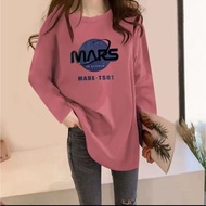 Women's Oversized Long Sleeve T-Shirt / Women's Distro T-Shirt // Oversized Streetwear T-Shirt / Dis