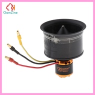 GamZine 50mm Duct Fan 12 Blade Motor for RC Model EDF Aircraft Accessory