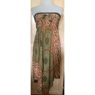 Bohemian Strapless Dress